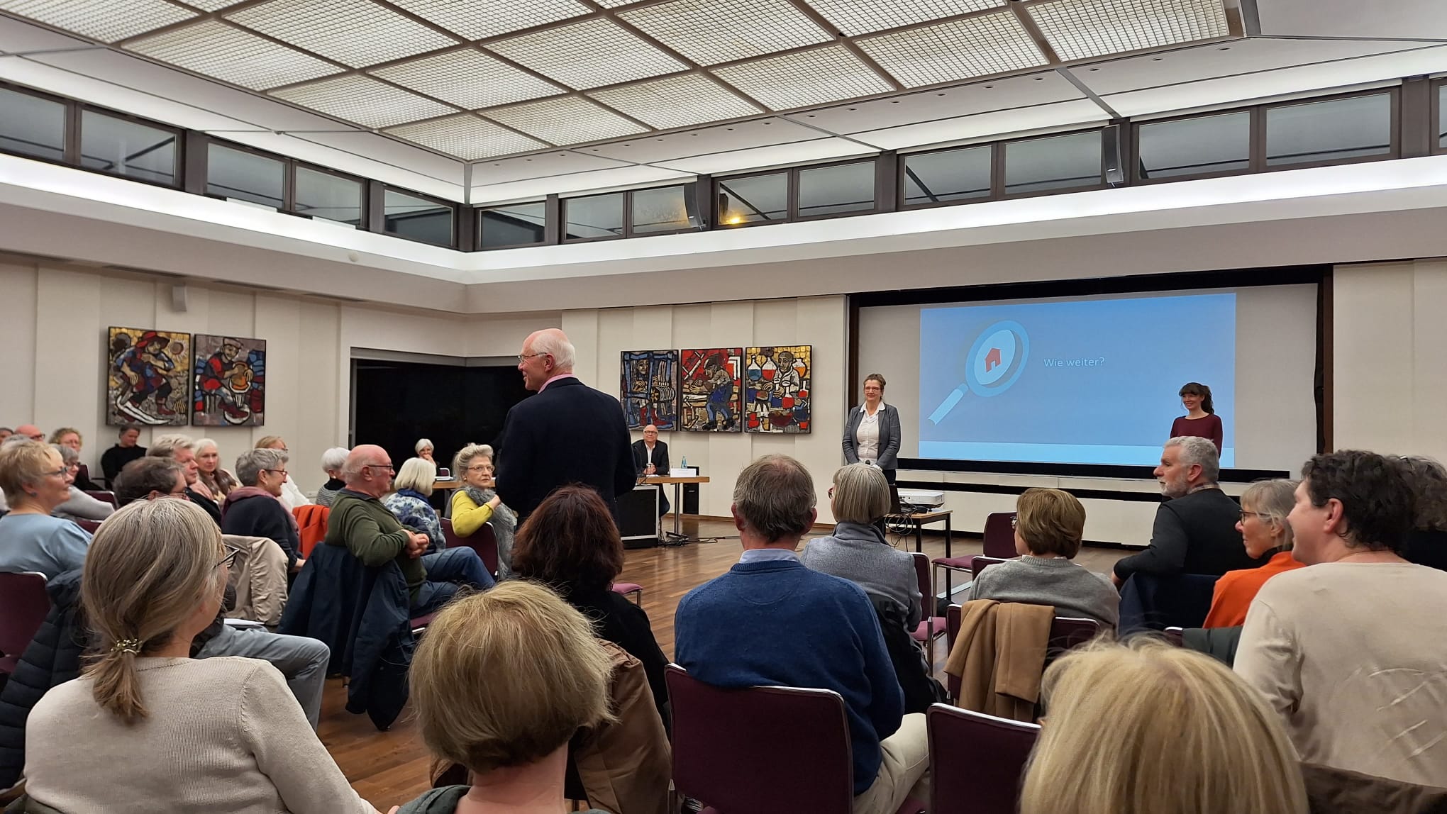 Bild vom Infoabend am 24.02.2024